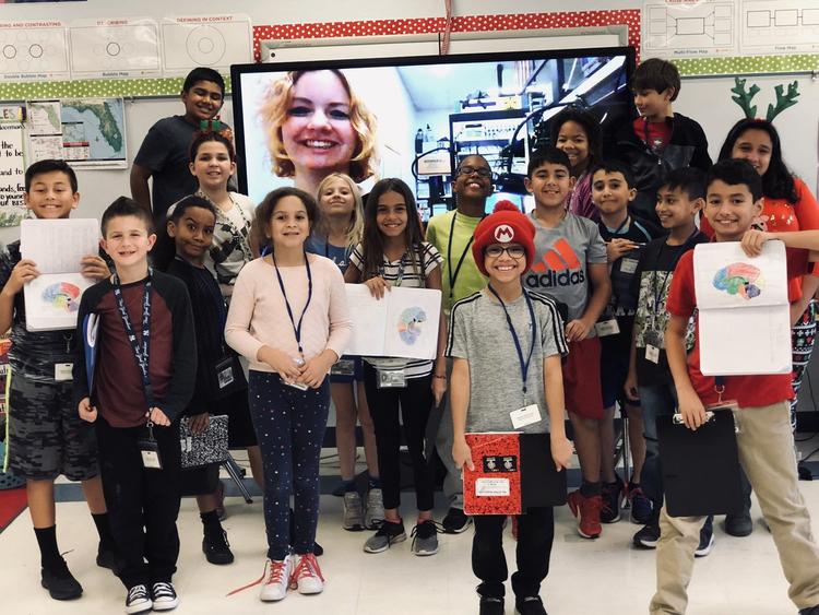 Skype A Scientist, Central Park Elementary